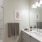 shower/tub combo in brightly lit bathroom