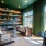 library surrounded by framed, glass paneled walls