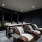 movie theater with curtained wall